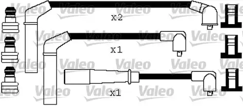 комплект запалителеи кабели VALEO 346443