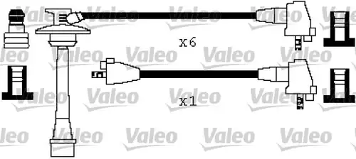 комплект запалителеи кабели VALEO 346450