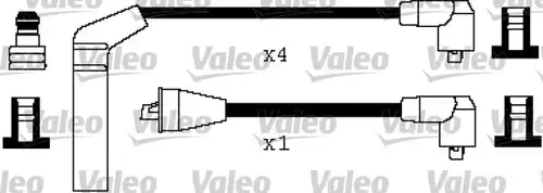 комплект запалителеи кабели VALEO 346481