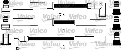 комплект запалителеи кабели VALEO 346520