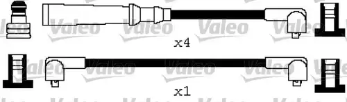 комплект запалителеи кабели VALEO 346643