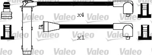 комплект запалителеи кабели VALEO 346656