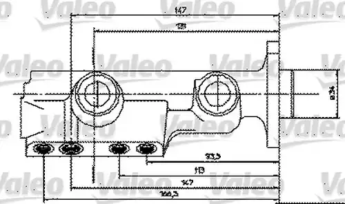 Спирачна помпа VALEO 350455