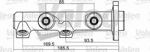 Спирачна помпа VALEO 350626