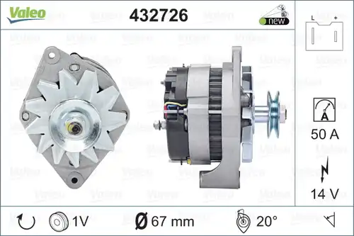 генератор VALEO 432726