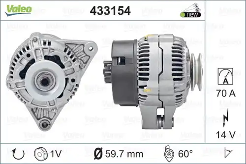 генератор VALEO 433154