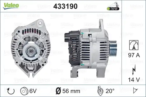 генератор VALEO 433190