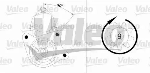 стартер VALEO 433277