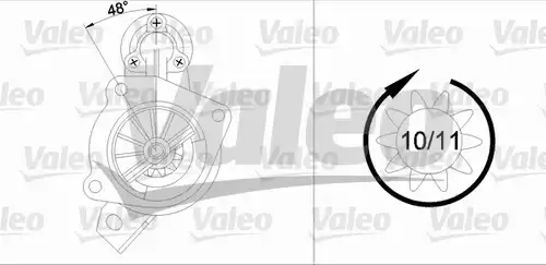 стартер VALEO 433339