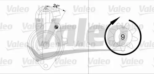 стартер VALEO 433344