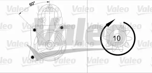 стартер VALEO 433347