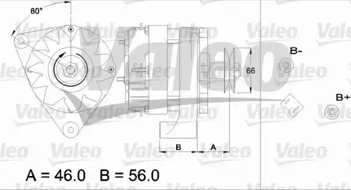 генератор VALEO 433429