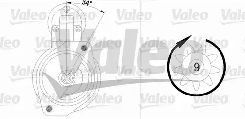 стартер VALEO 436005