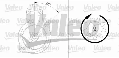 стартер VALEO 436011