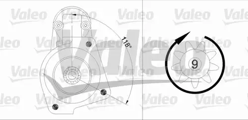 стартер VALEO 436016