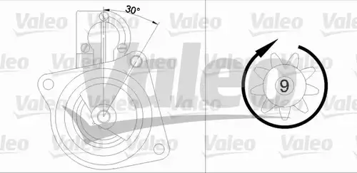 стартер VALEO 436037