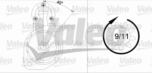 стартер VALEO 436041