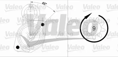 стартер VALEO 436085