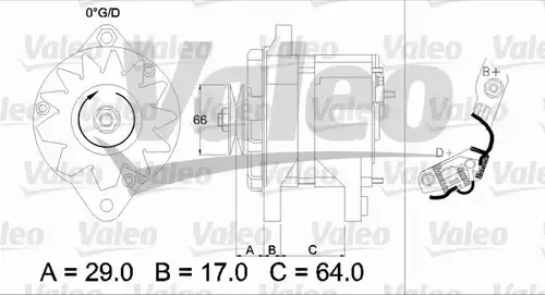 генератор VALEO 436112