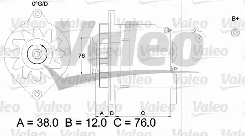 генератор VALEO 436511