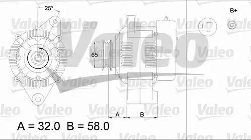 генератор VALEO 436516