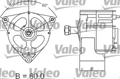 генератор VALEO 436589