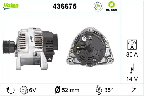 генератор VALEO 436675