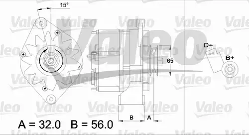 генератор VALEO 436726