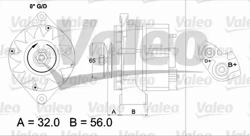 генератор VALEO 436727