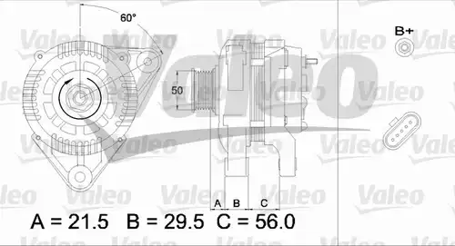 генератор VALEO 436753