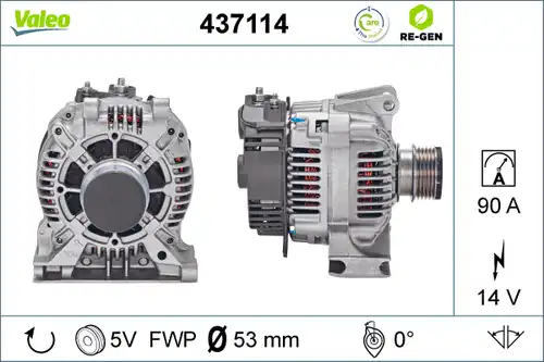 генератор VALEO 437114