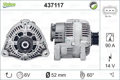 генератор VALEO 437117