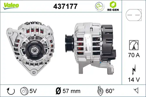 генератор VALEO 437177