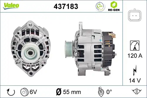 генератор VALEO 437183