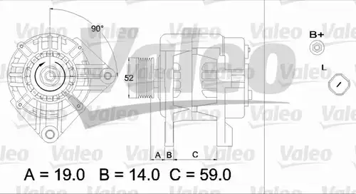 генератор VALEO 437424