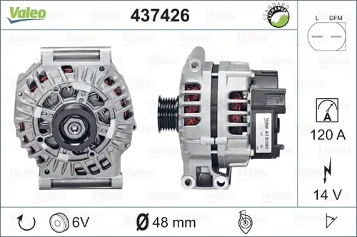 генератор VALEO 437426