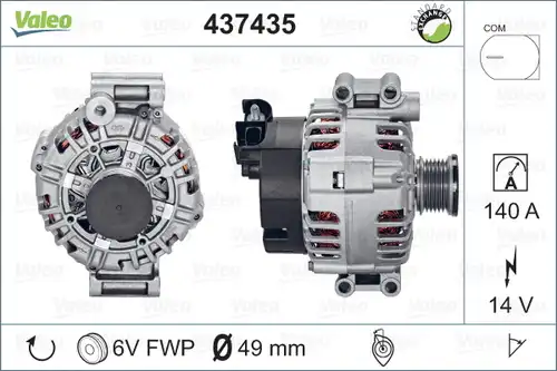 генератор VALEO 437435