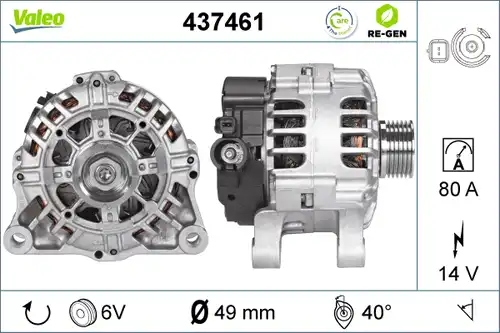 генератор VALEO 437461