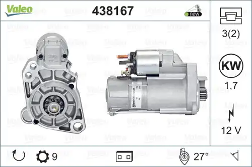 стартер VALEO 438167