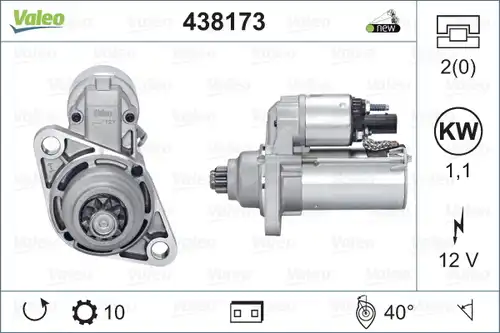 стартер VALEO 438173