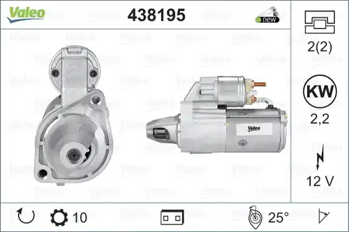 стартер VALEO 438195