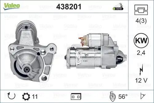 стартер VALEO 438201