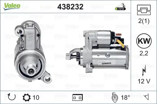 стартер VALEO 438232