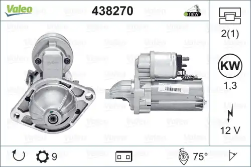 стартер VALEO 438270