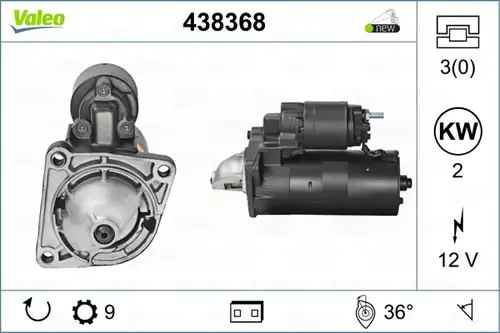 стартер VALEO 438368