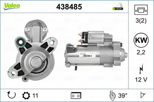 стартер VALEO 438485