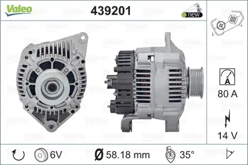 генератор VALEO 439201