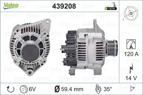 генератор VALEO 439208