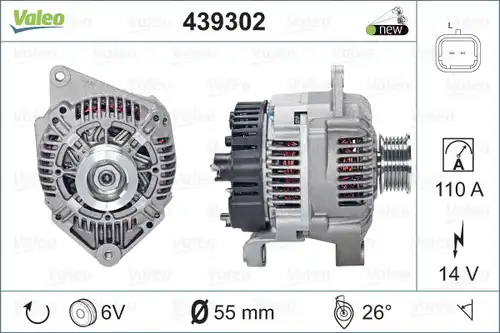 генератор VALEO 439302