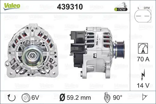 генератор VALEO 439310